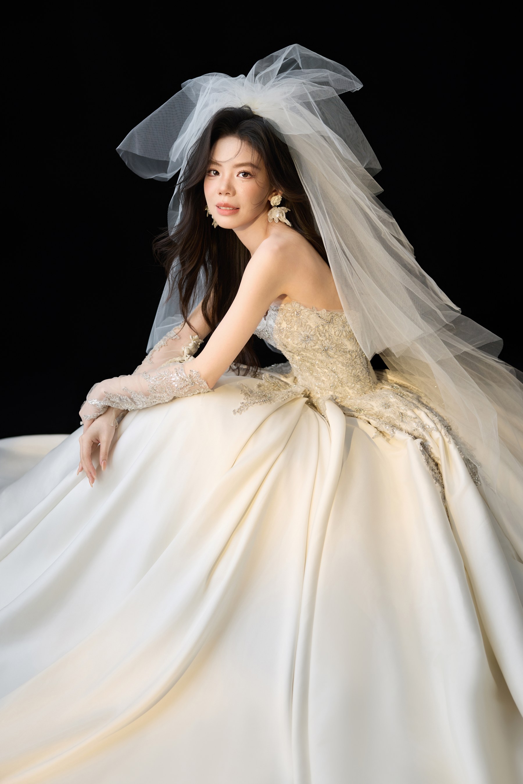 戴孟洁婚纱照五